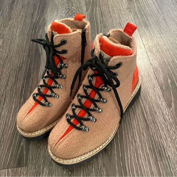 Montelliana 1965 Ambretta Wool Blend Hiker Boot - Picture 5 of 11